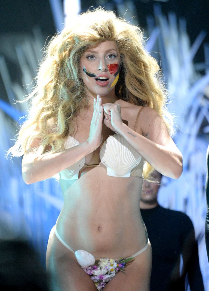 дама Gaga Fashion - 1