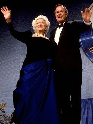 Барбара Bush, Arnold Scaasi, 1989, Inaugural Gown