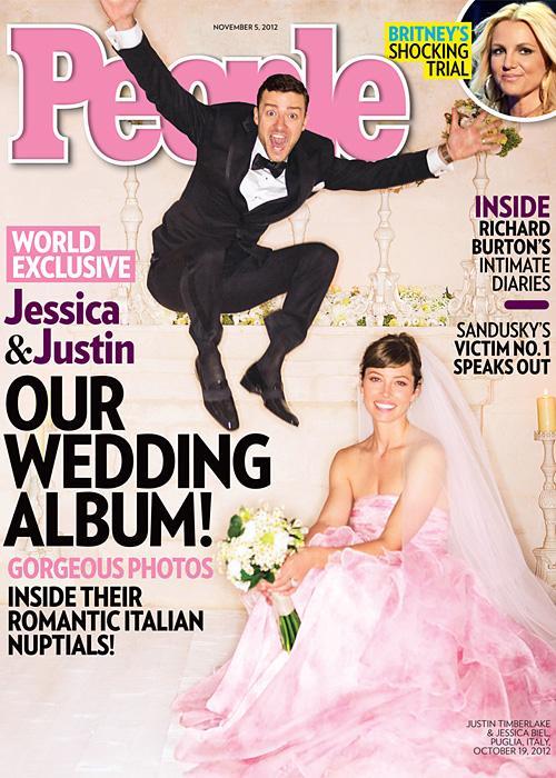 Διασημότητα Wedding Photos - Jessica Biel and Justin Timberlake