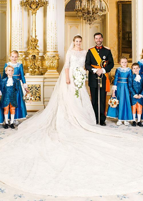 Знаменитост Wedding Photos - Countess Stephanie of Lannoy and HRH Prince Guillame of Luxembourg