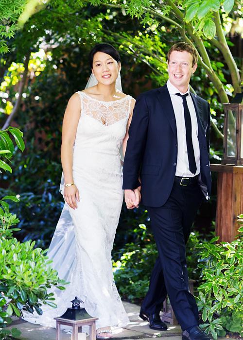 Διασημότητα Wedding Photos - Priscilla Chan and Mark Zuckerberg