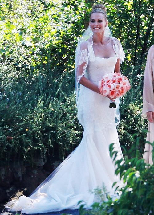 Διασημότητα Wedding Photos - Molly Sims and Scott Stuber