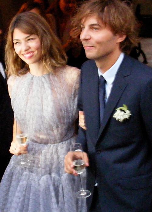 Διασημότητα Wedding Photos - Sofia Coppola and Thomas Mars