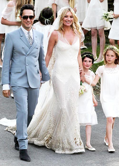 Διασημότητα Wedding Photos - Kate Moss and Jamie Hince