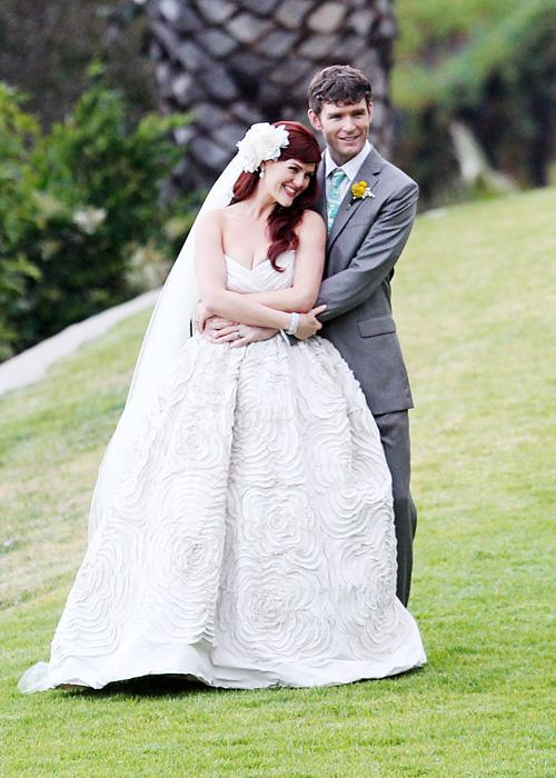Знаменитост Wedding Photos - Sarah Rue and Kevin Price