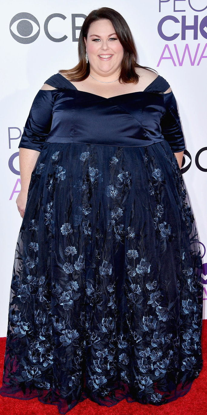 LOS ANGELES, CA - JANUARY 18: Actress Chrissy Metz attends the People's Choice Awards 2017 at Microsoft Theater on January 18, 2017 in Los Angeles, California. (Photo by Steve Granitz/WireImage)