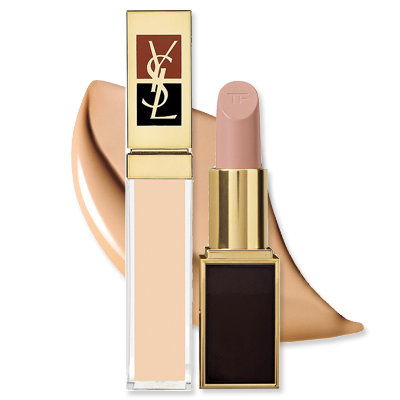YSL's Pure Nude Gloss - Tom Ford's Nude Vanille Lip Color