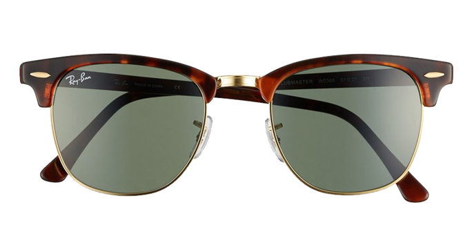'Classic Clubmaster' 51mm Sunglasses
