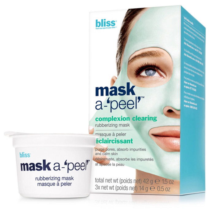 блаженство Mask-A-Peel Complexion Clearing Rubberizing Mask 