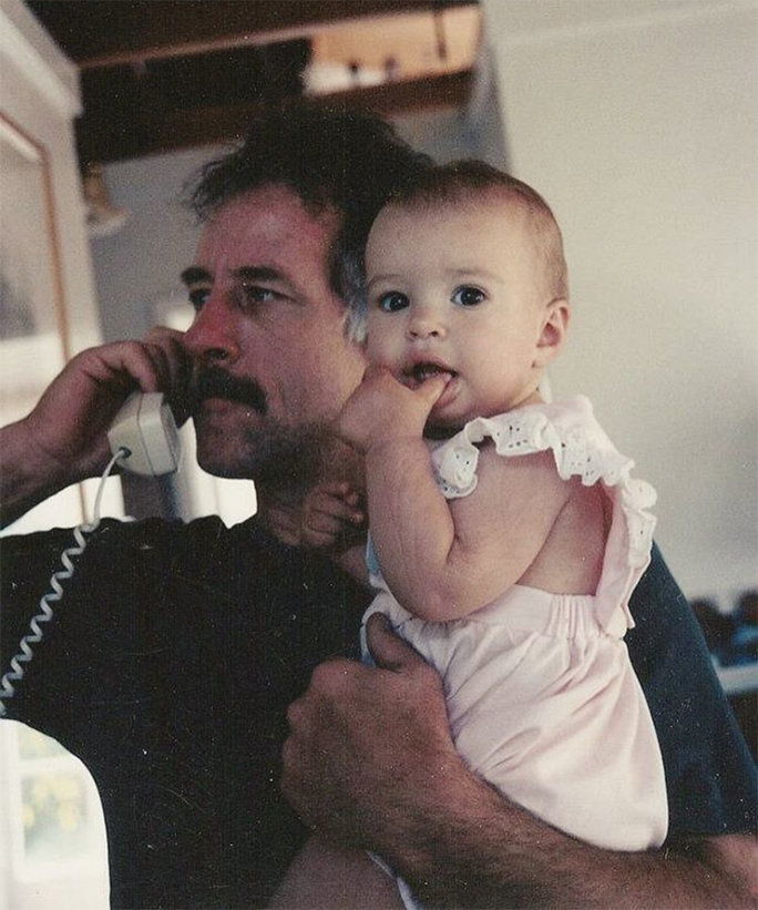 Μωρό Emily and her Dad