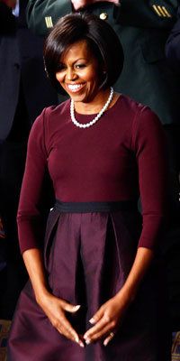 Мишел Obama in Isaac Mizrahi - Michelle Obama Style Diary