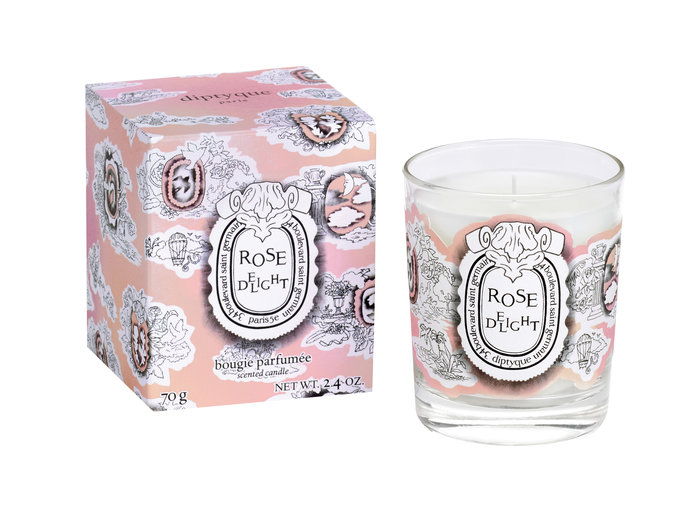 Diptyque Rose-Scented Candle 