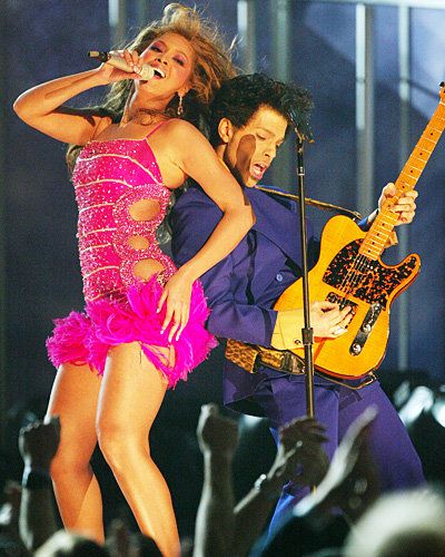 Beyonce - Prince - Grammy Performances