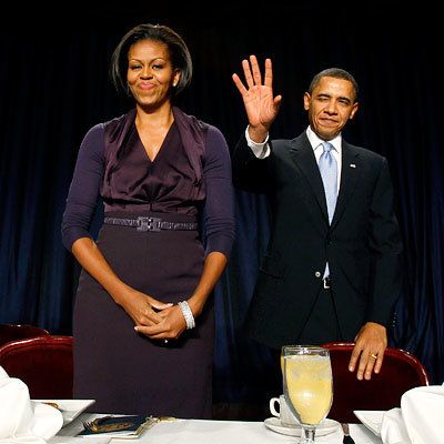 Мишел Obama in Narciso Rodriguez - Michelle Obama Style Diary