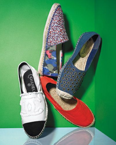 пружина Accessories - Springs Cutest Shoes -Flat Espadrilles - Chanel