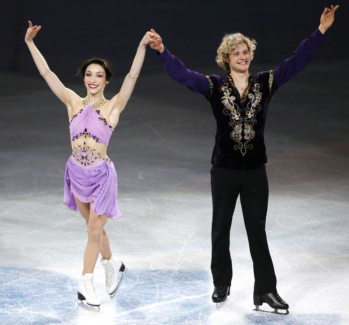 Чарли White and Meryl Davis (2014 Olympic Champions) 