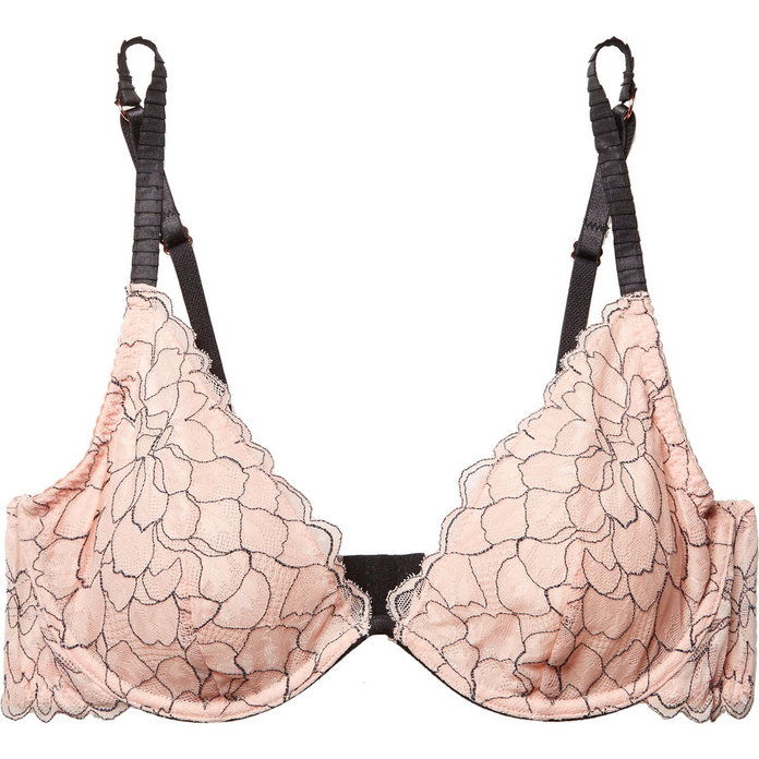 Росарио The Plunge Stretch-Corded Lace Underwired Bra