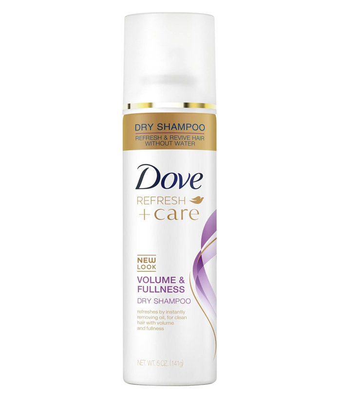 За Fine Hair: Dove Refresh + Care Volume & Fullness Dry Shampoo 