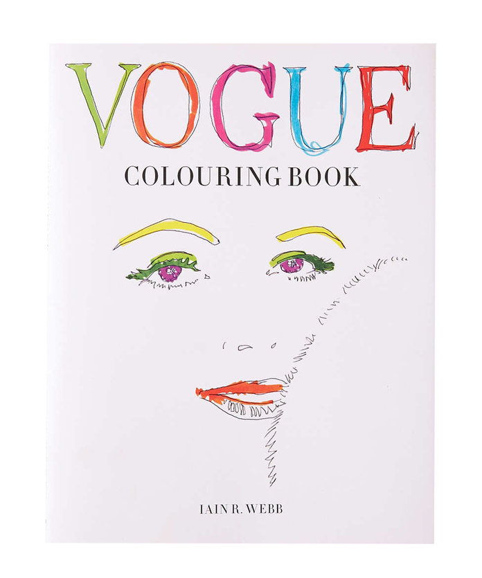 Μόδα Coloring Book by Iain R. Webb 