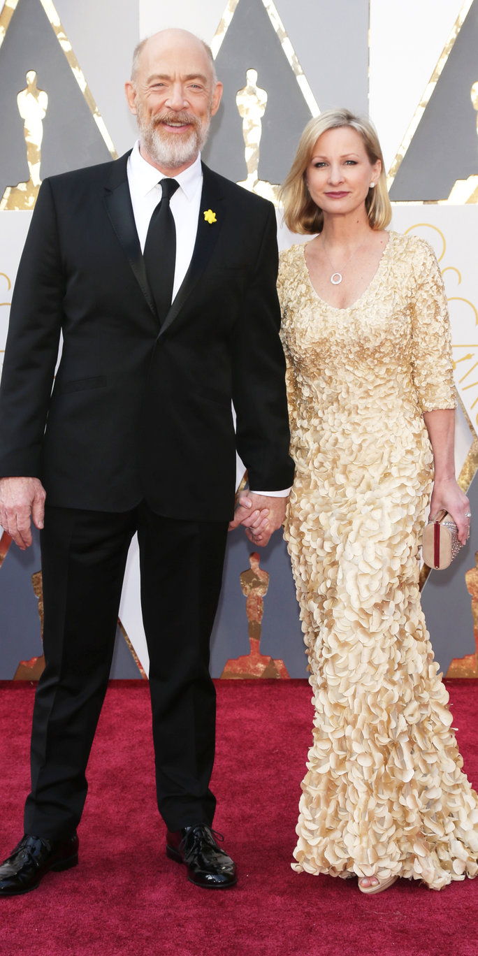 J. K. Simmons and Michelle Schumacher - Oscars 2016