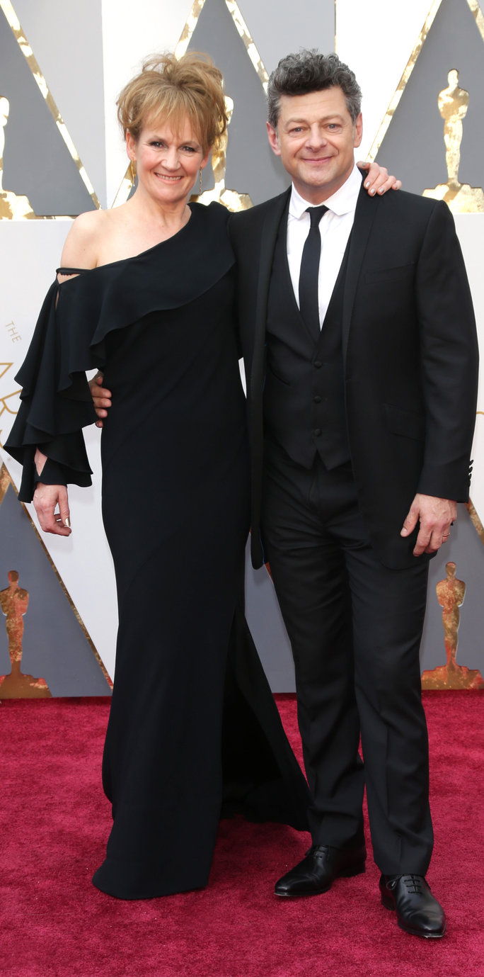 Andy Serkis and Lorraine Ashbourne 