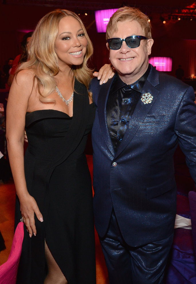 Марая Carey and Sir Elton John