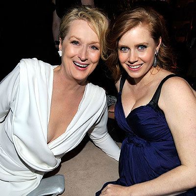 2010 Oscar After-Parties - Meryl Streep and Amy Adams - Vanity Fair Party
