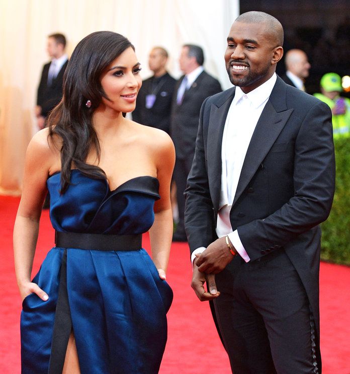 Κιμ Kardashian Kanye West Met Gala