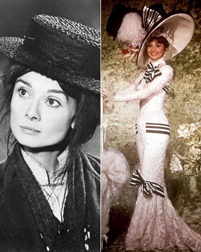 мой Fair Lady - Audrey Hepburn - Best Movie Makeovers