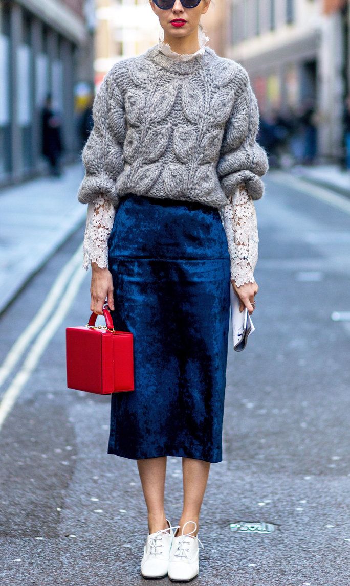 Midi Skirt Street Style Inspiration