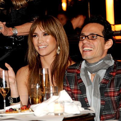 най-доброто of 2009 Top 10 Celebrity Party Playlists - Jennifer Lopez - Marc Anthony - TopShop New York City opening