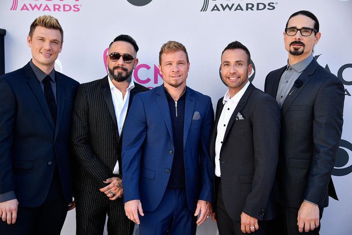 Nick Carter, AJ McLean, Brian Littrell, Howie D, and Kevin Richardson of the Backstreet Boys