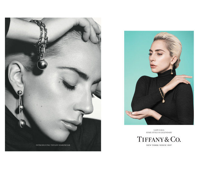 дама Gaga Tiffany & Co. Campaign