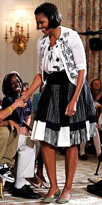 Мишел Obama - L'Wren Scott - Talbots - Michelle Obama Style Diary