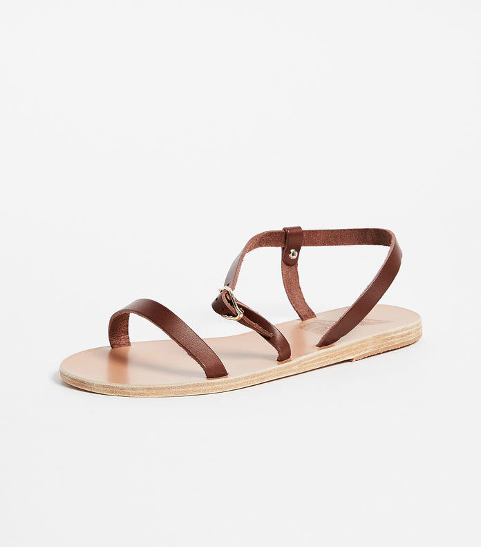 STRAPPY LEATHER SANDAL