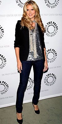 Heidi Klum, Naughty and Nice, Jordache,Jeans, celebrity designer, celebrity style