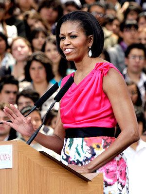 Мишел Obama Style Diary - Michelle Obama in Rachel Roy