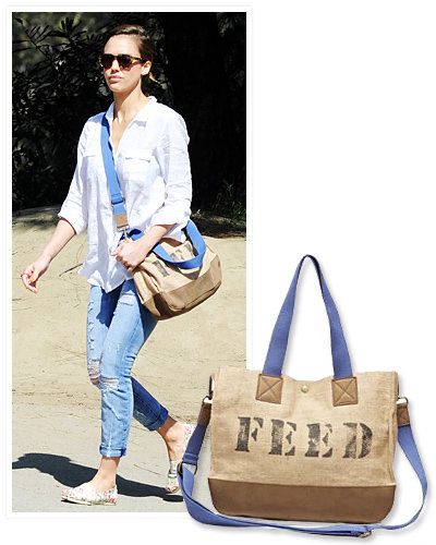 Τζέσικα Alba's FEED Bag