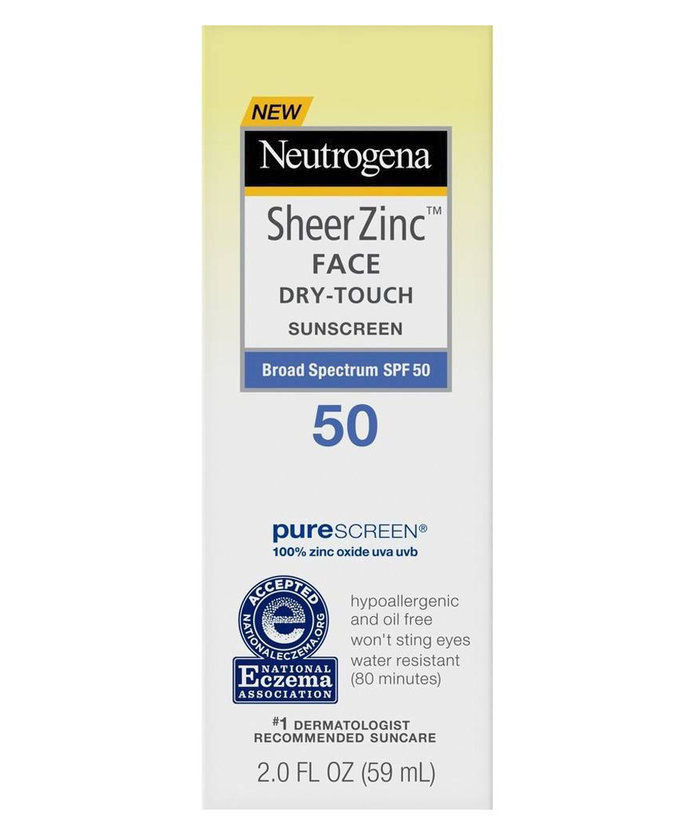 Neutrogena Sheer Zinc Face Lotion Sunscreen SPF 50 
