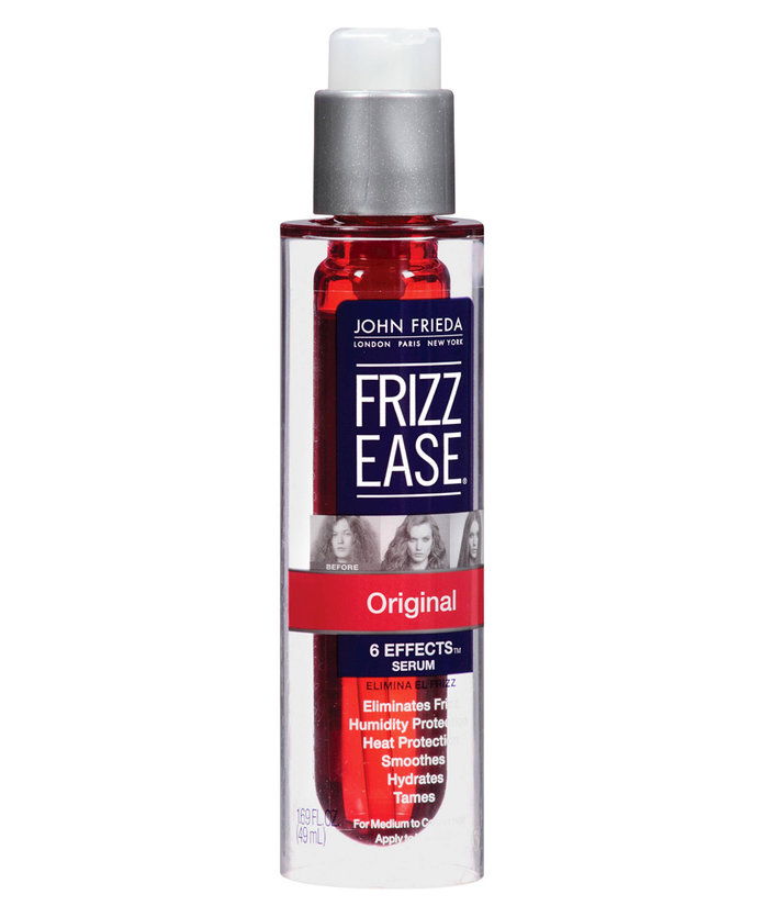 7 ways to fight frizz - John Frieda Frizz-Ease hair serum - Beauty Tips