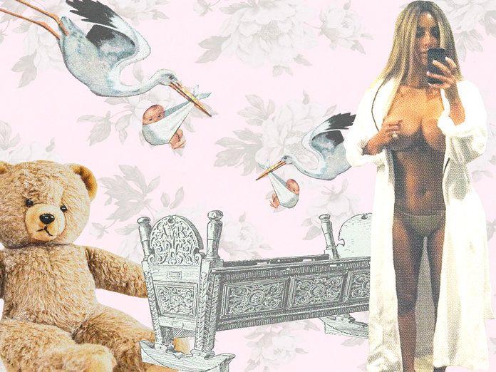 Κιμ Kardashian Sexualizing Motherhood - Embed 2