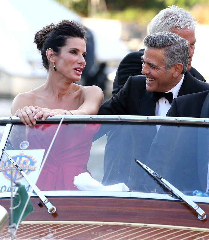Сандра Bullock and George Clooney (2013)