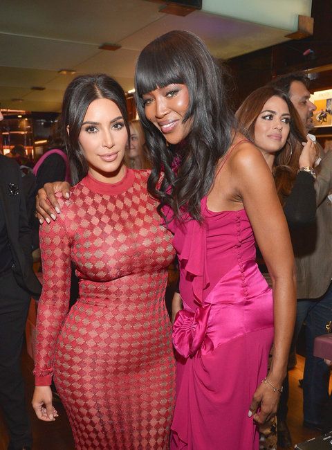 Ким Kardashian and Naomi Campbell - April 28, 2016