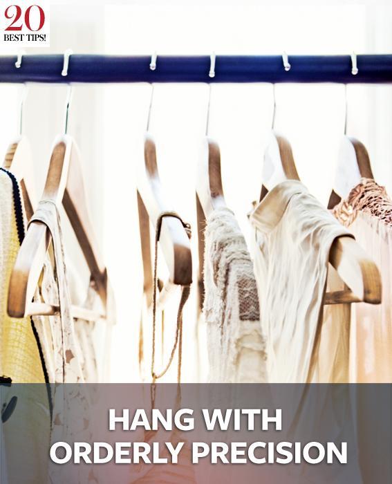20 Tips Organizing Your Closet - HANG WITH ORDERLY PRECISION