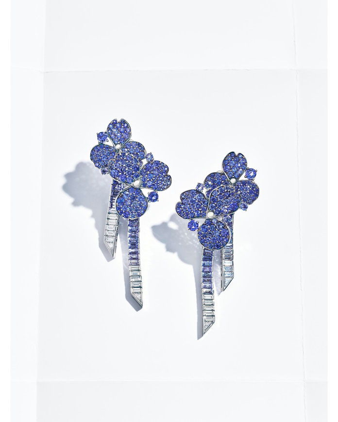 Tiffany's Paper Flower Earrings