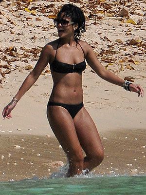 Rihanna, Melissa Odabash, Stars in Bikinis