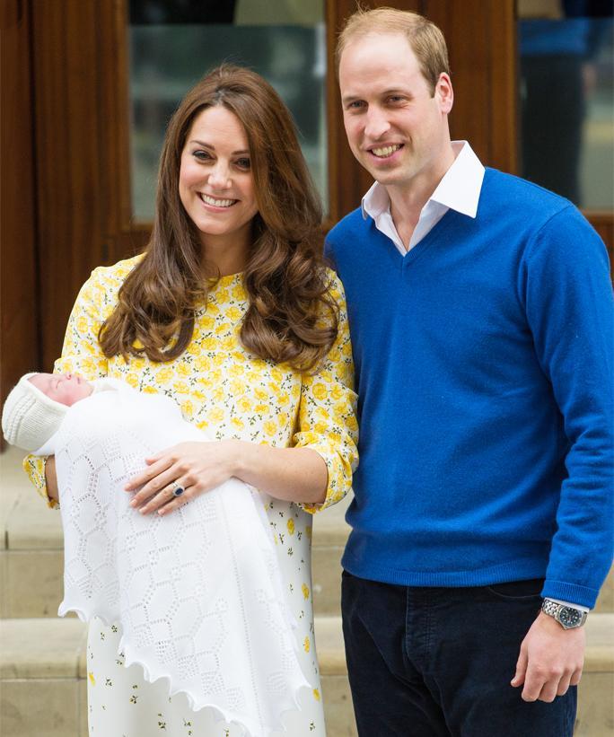 Най- Duke And Duchess Of Cambridge Depart The Lindo Wing With Thier Second Child