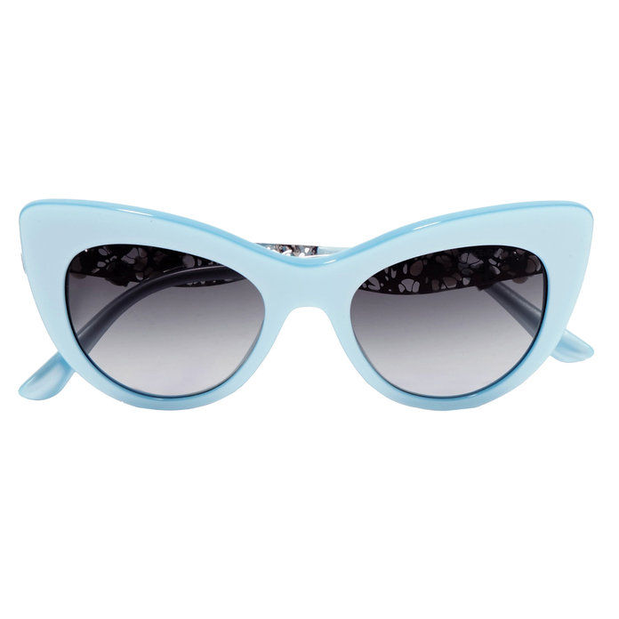Μωρό Blue Cat-Eye Sunglasses 