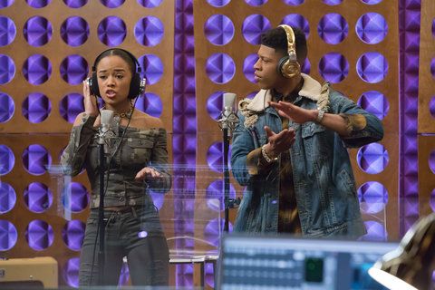 Serayah McNeil and Bryshere Gray in the 