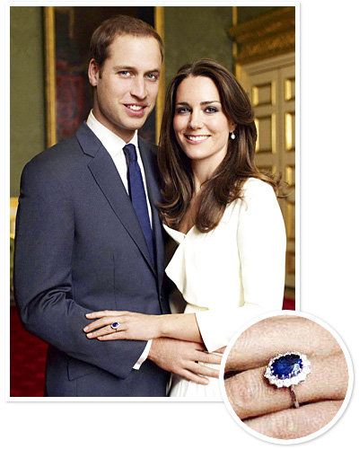 Καίτη Middleton - Prince William - Sapphire Engagement Rings